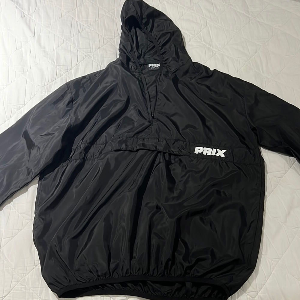 RARE FIND PRIX nylon hoodie